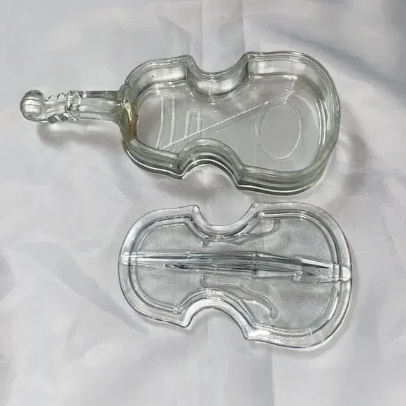 Vintage Violin Lavender Glass - Picture 3 of 11